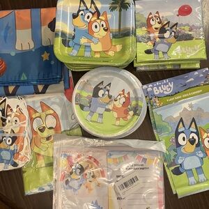 Bluey party supplies